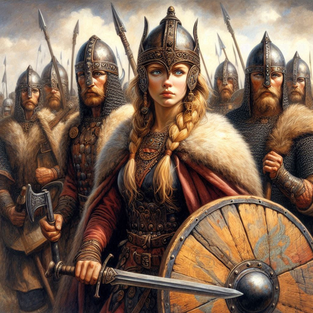 Viking Shieldmaidens: Warriors of Legend and History