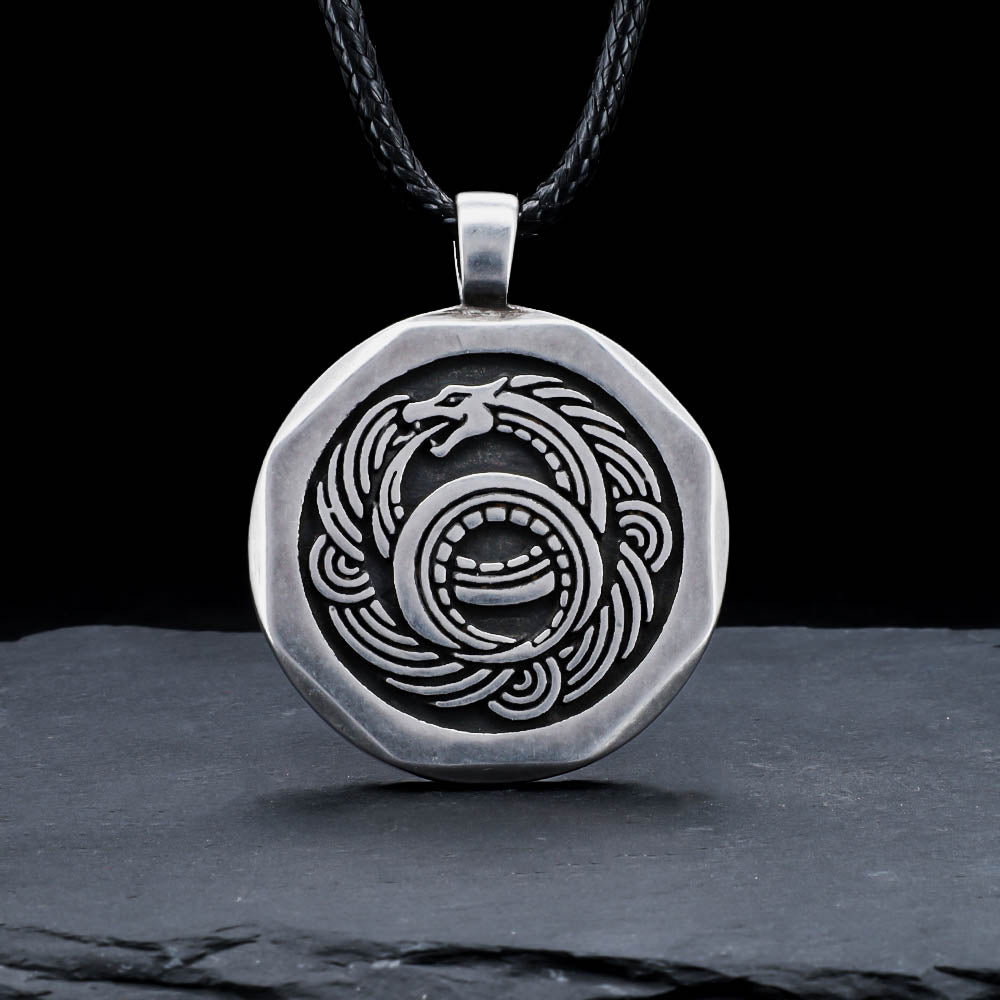 Infinity Serpent Pendant - Stainless Steel