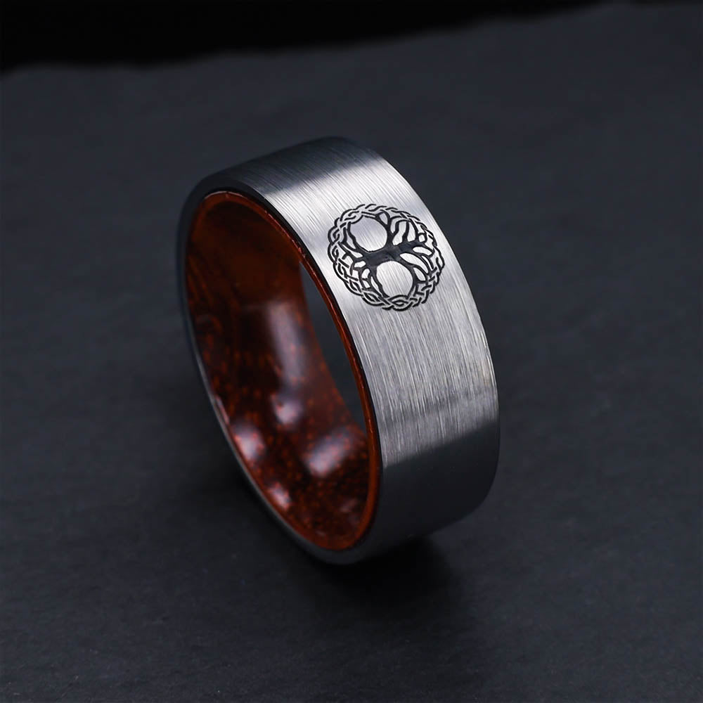 Roots of the Nine Realms Ring - Tungsten Carbide