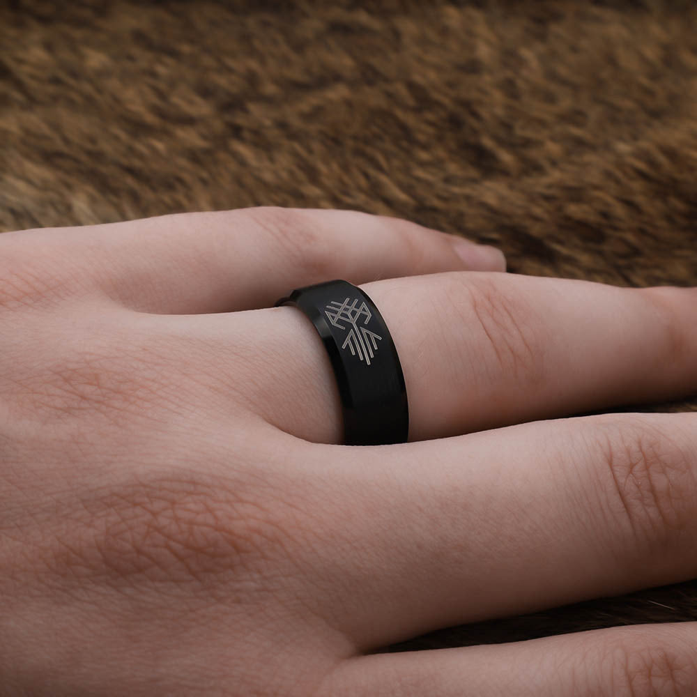 Warrior's Mark Ring - Tungsten Carbide