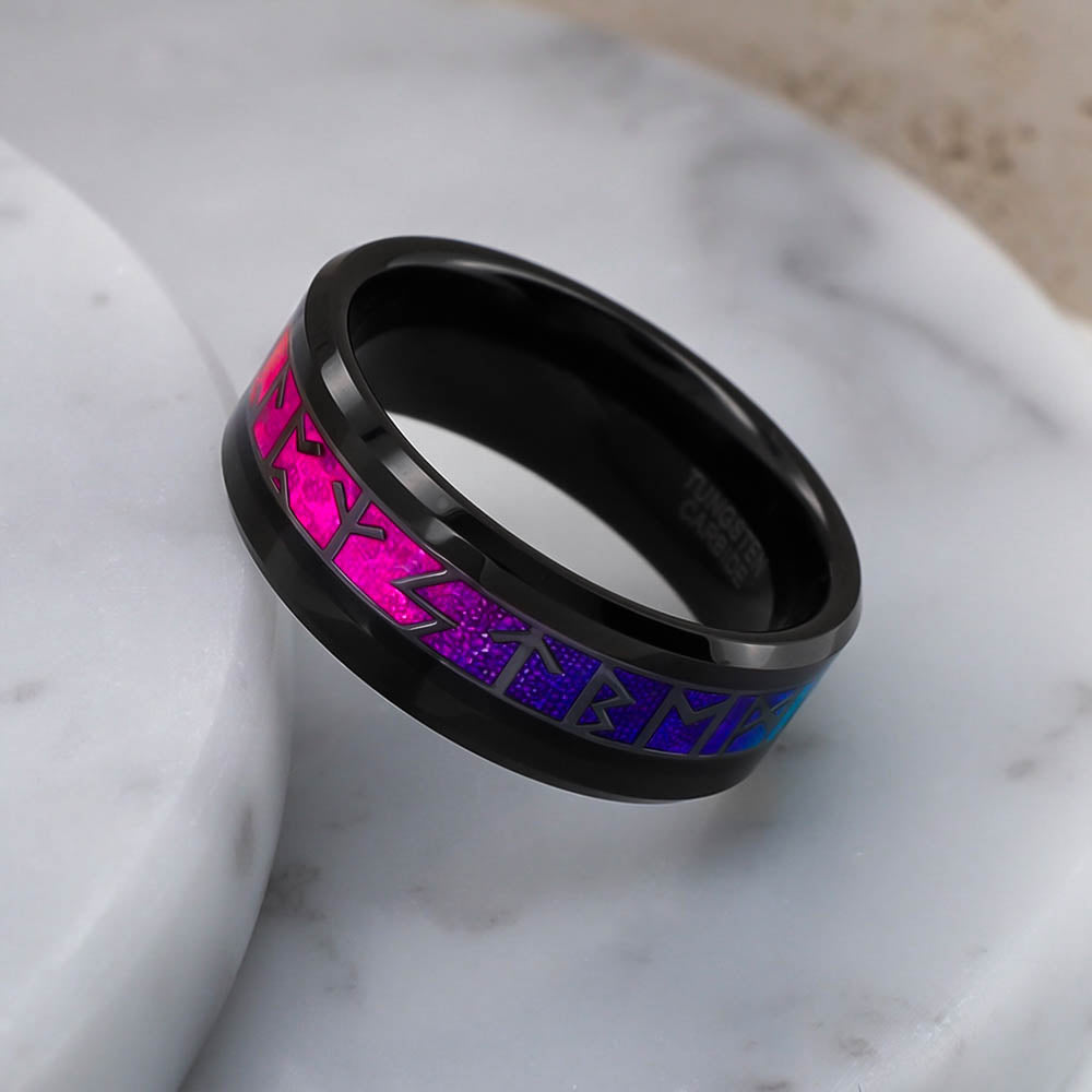 Bifröst Runebridge Ring - Tungsten Carbide