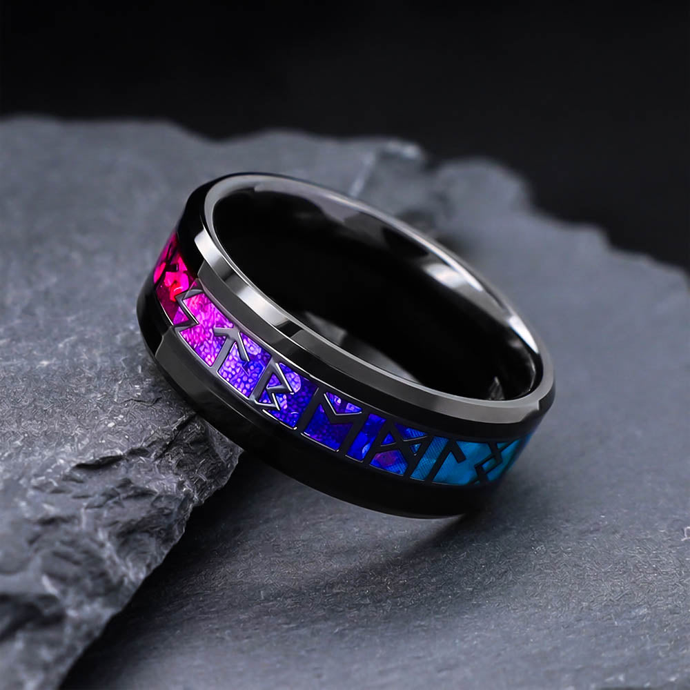 Bifröst Runebridge Ring - Tungsten Carbide