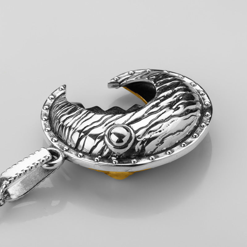 Handcrafted Head of the Scheldt - Sterling Silver