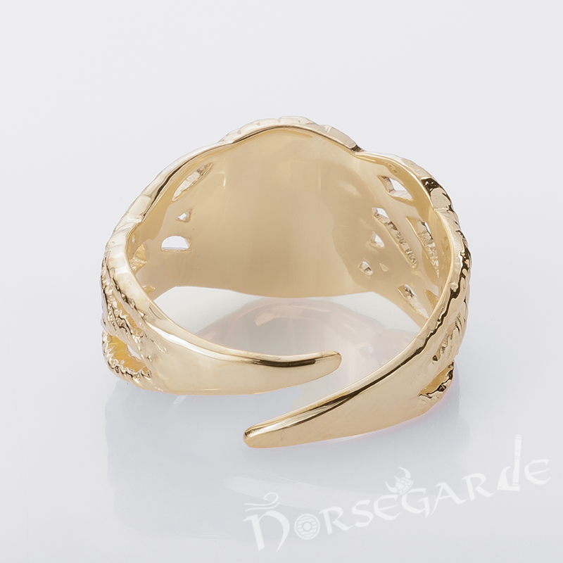 Handcrafted Brambles Helm of Awe Band - Gold
