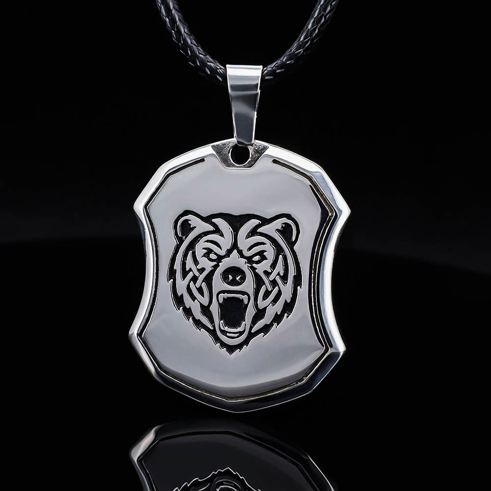 Berserker's Roar Pendant - Stainless Steel