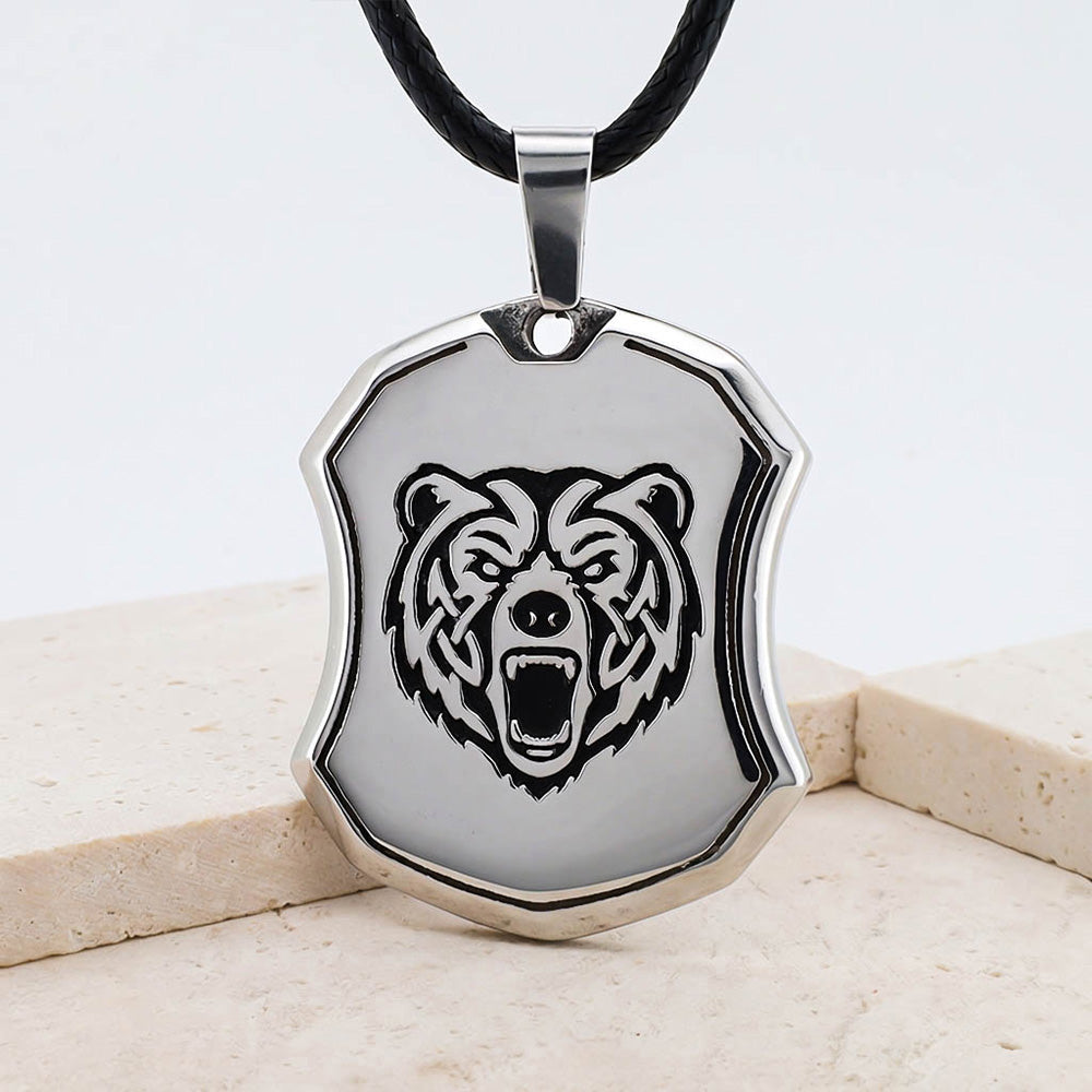 Berserker's Roar Pendant - Stainless Steel