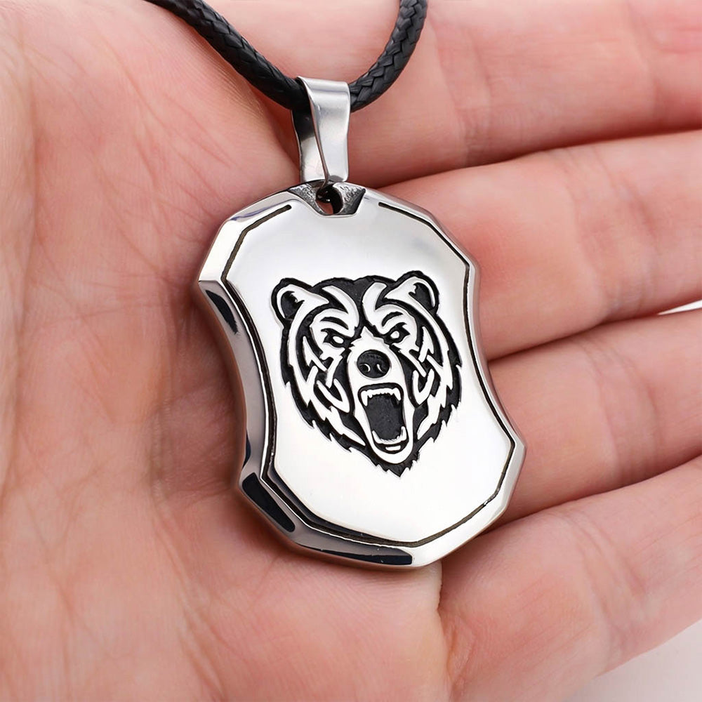 Berserker's Roar Pendant - Stainless Steel