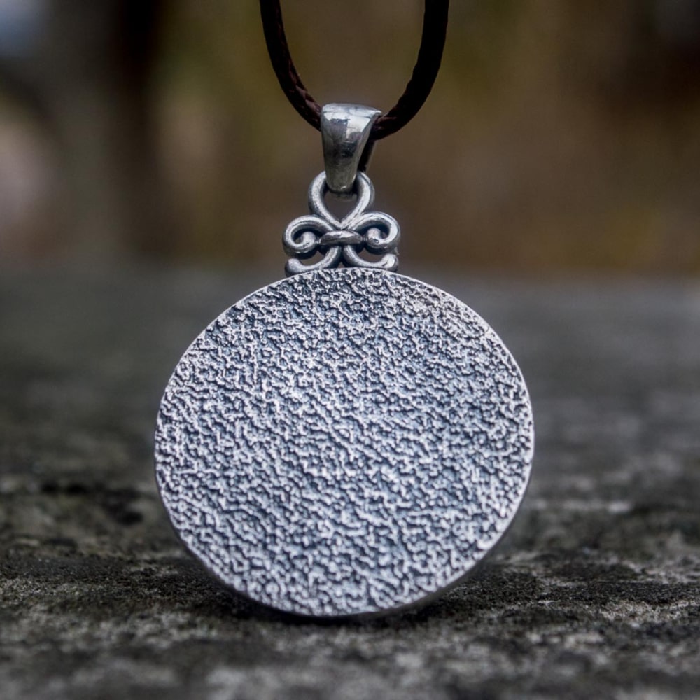 Handcrafted Navigator's Compass Medallion - Sterling Silver