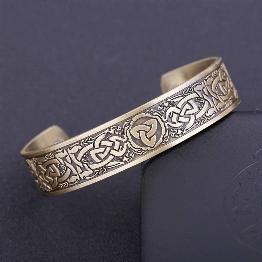 Antique Celtic Bangle - Celtic Knot - Norsegarde