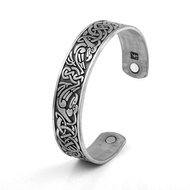 Antique Celtic Bangle - Ravens - Norsegarde