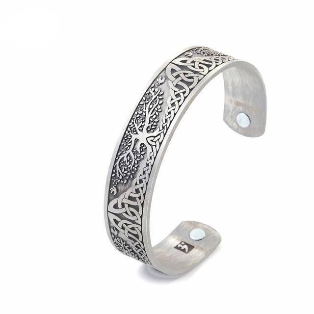 Antique Celtic Bangle - Yggdrasil Roots - Norsegarde