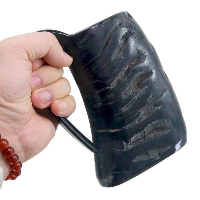 Black Buffalo Drinking Horn Mug - Norsegarde