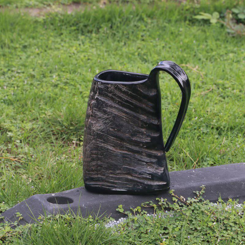 Black Buffalo Drinking Horn Mug - Norsegarde