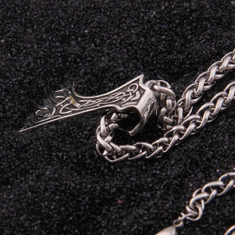 Celtic Axe Head Pendant - Sterling Silver - Norsegarde