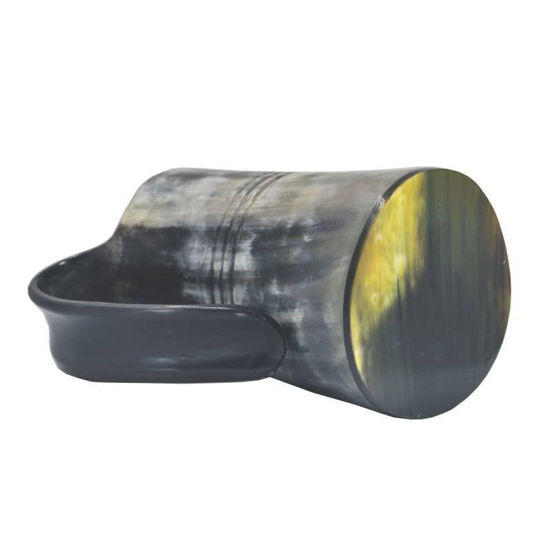 Drinking Horn Mug with Stripes - Norsegarde