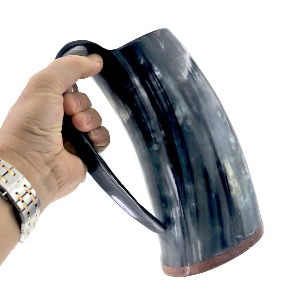 Feast King Large Drinking Horn Tankard - Norsegarde