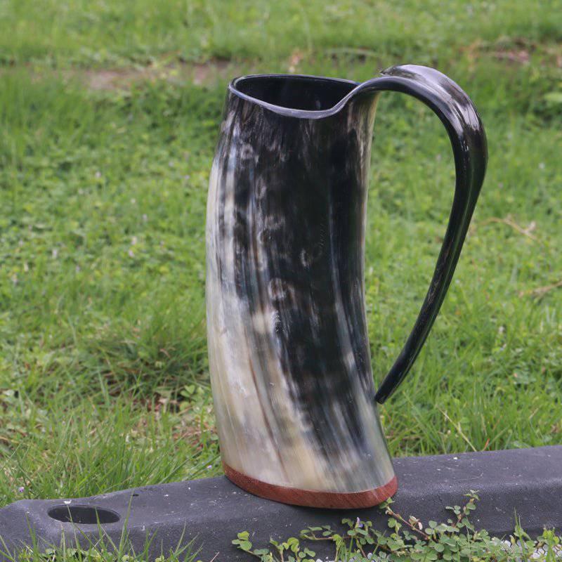 Feast King Large Drinking Horn Tankard - Norsegarde