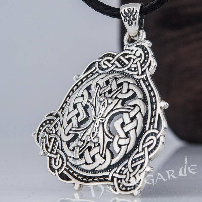 Handcrafted Celtic Yggdrasil Pendant - Sterling Silver - Norsegarde