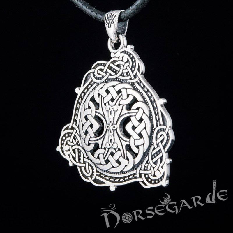 Handcrafted Celtic Yggdrasil Pendant - Sterling Silver - Norsegarde