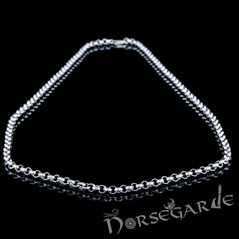 Handcrafted Chain Necklace - Sterling Silver - Norsegarde