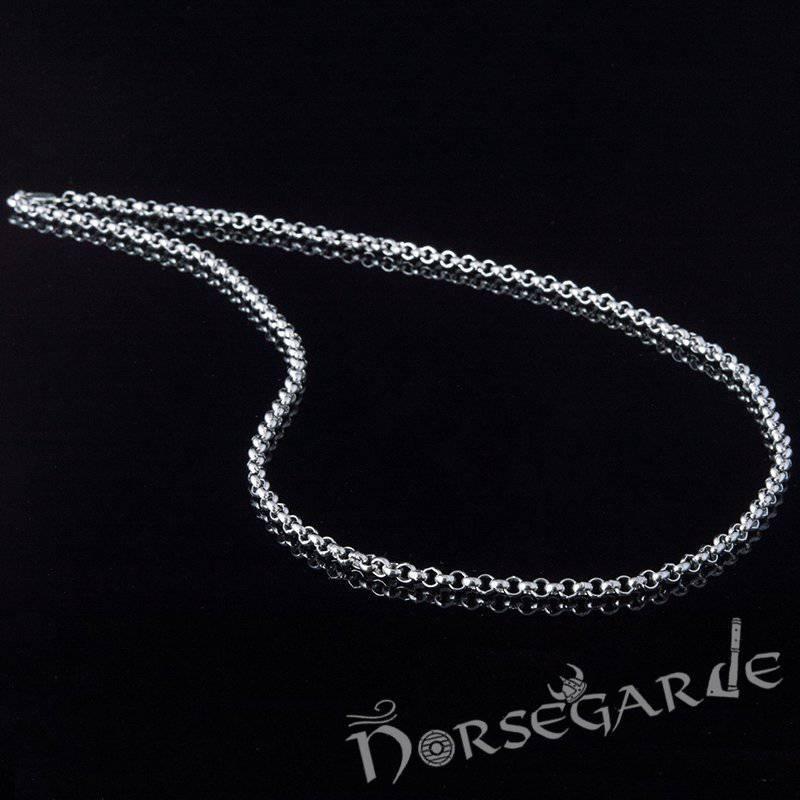 Handcrafted Chain Necklace - Sterling Silver - Norsegarde