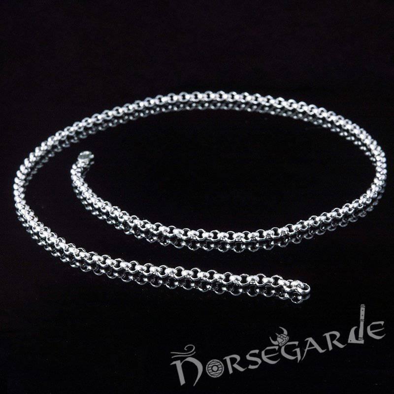 Handcrafted Chain Necklace - Sterling Silver - Norsegarde