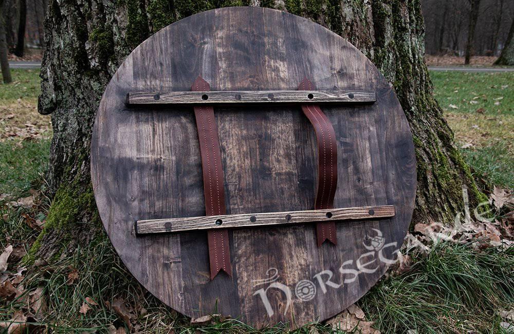 Handcrafted Engraved Viking Shield - Norsegarde