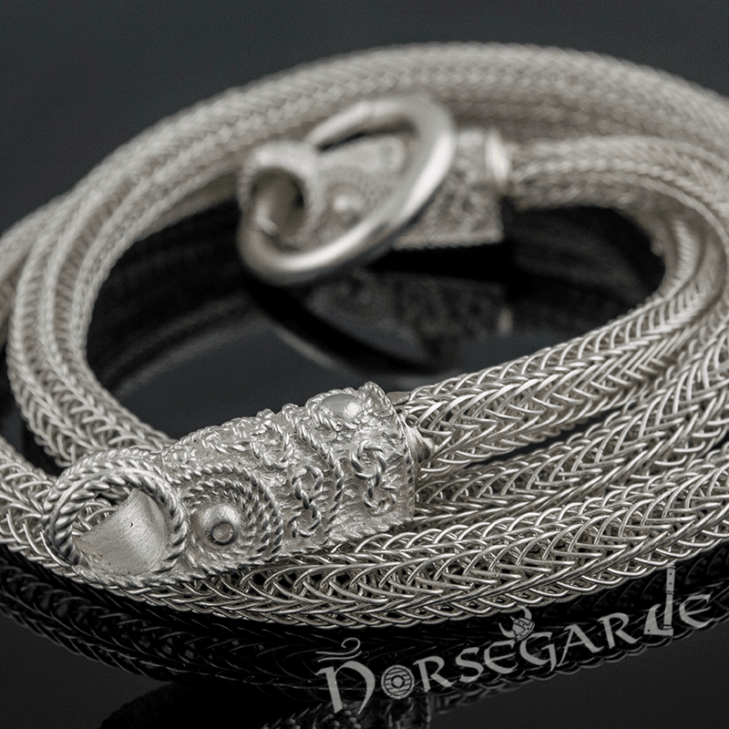 Handcrafted Heavy Weave Chain - Sterling Silver - Norsegarde