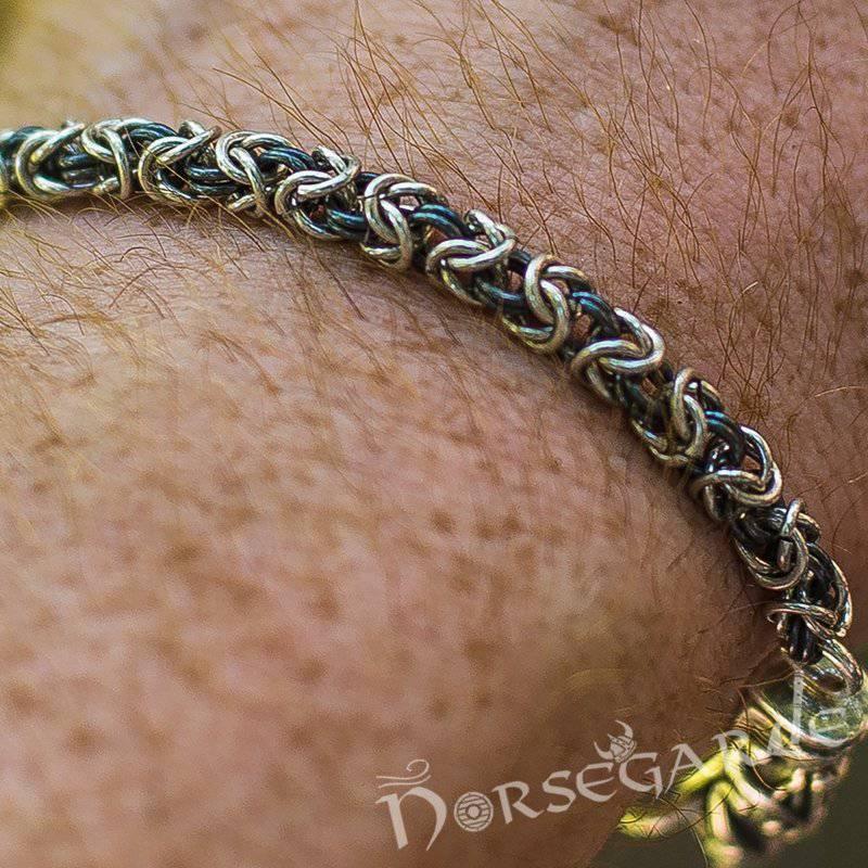 Handcrafted King's Chain Bracelet - Sterling Silver - Norsegarde