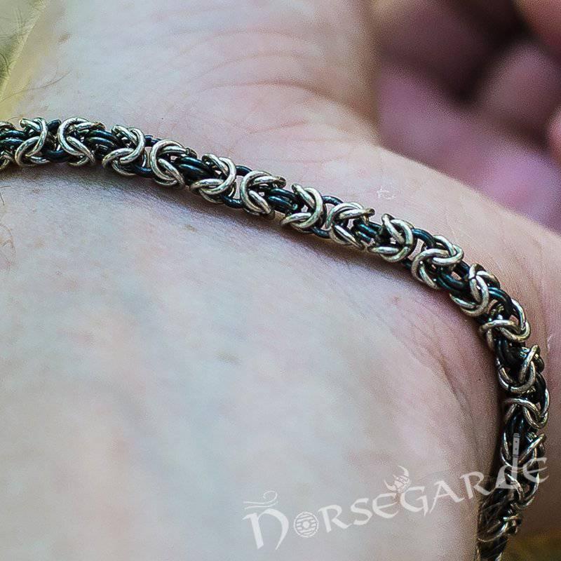 Handcrafted King's Chain Bracelet - Sterling Silver - Norsegarde