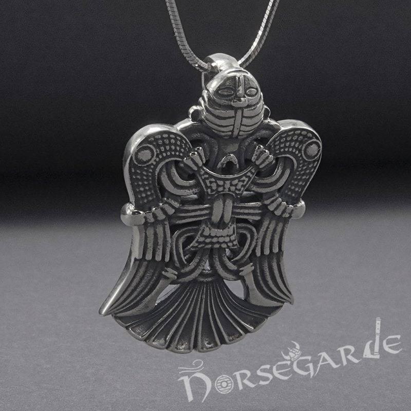 Handcrafted Shapeshifter Loki Amulet - Sterling Silver - Norsegarde