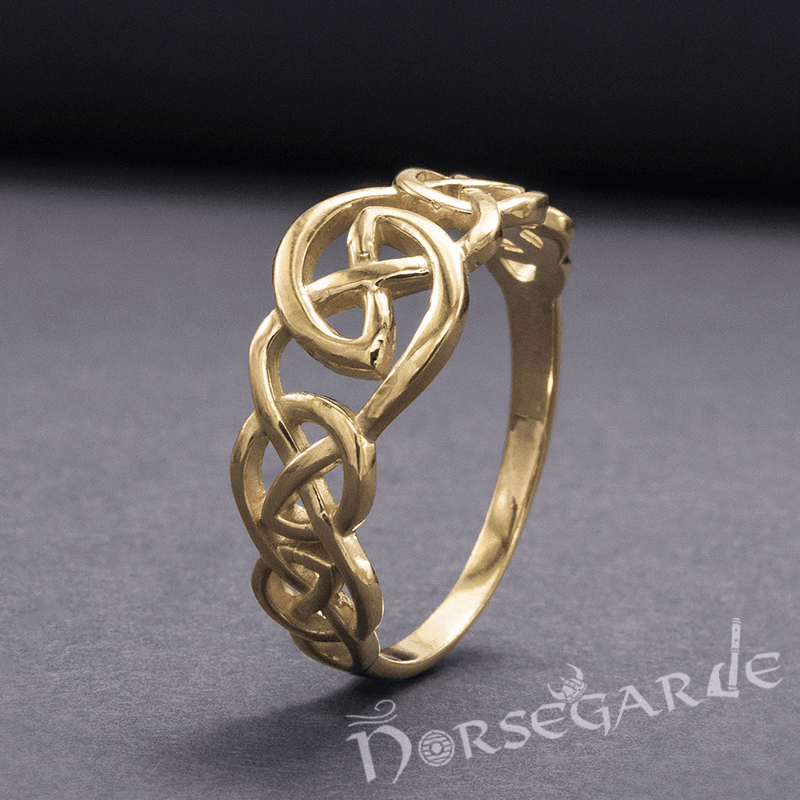 9ct gold 2025 knot ring