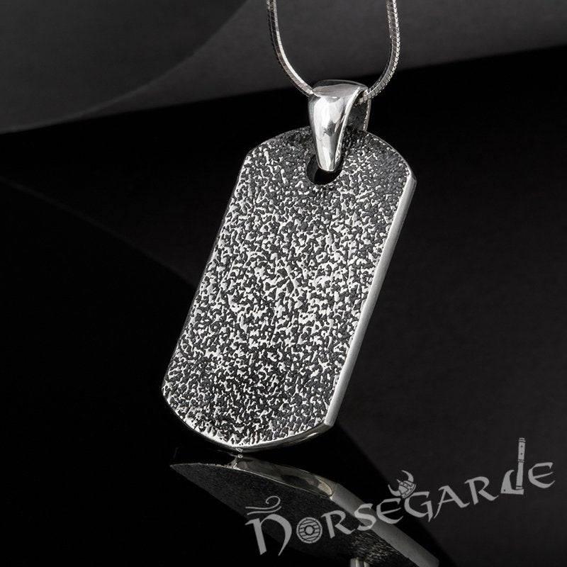 Handcrafted Urnes Ornament Pendant - Sterling Silver - Norsegarde