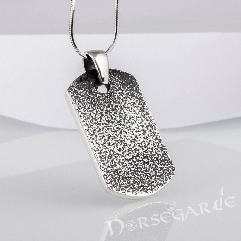 Handcrafted Urnes Ornament Pendant - Sterling Silver - Norsegarde