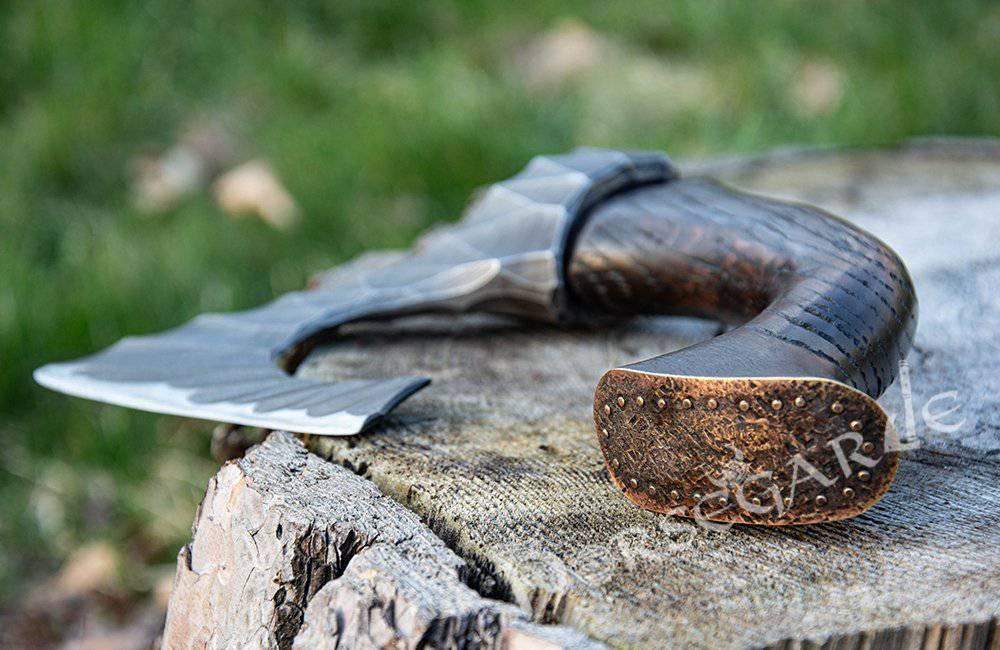 Handforged Modern Mini-Hatchet 'Hiker' - Norsegarde