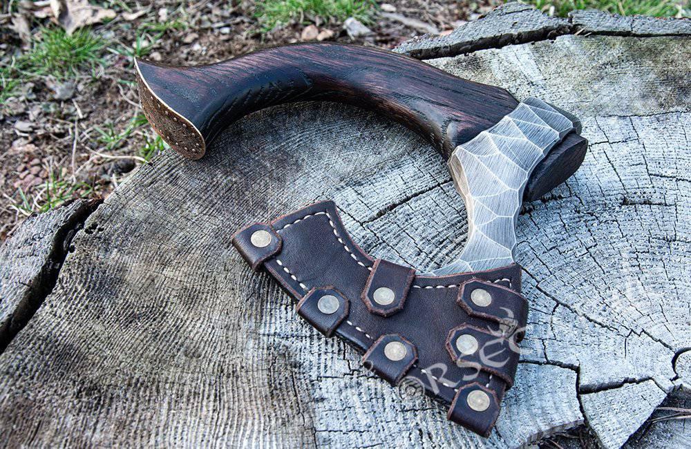 Handforged Modern Mini-Hatchet 'Hiker' - Norsegarde