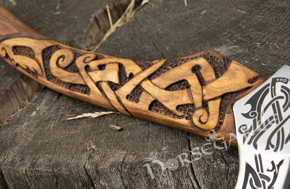 Handforged Nordic Axe 'Freki' - Norsegarde