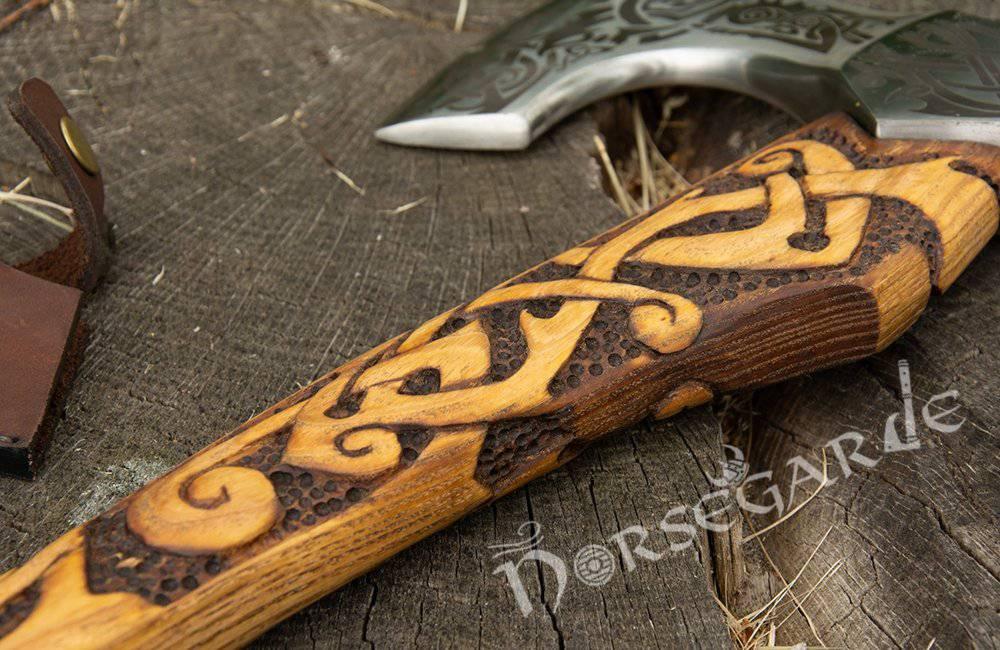 Handforged Nordic Axe 'Freki' - Norsegarde