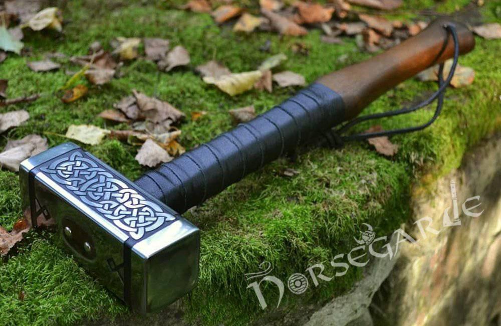 Handforged Slavic Hammer 'Svarog' - Norsegarde