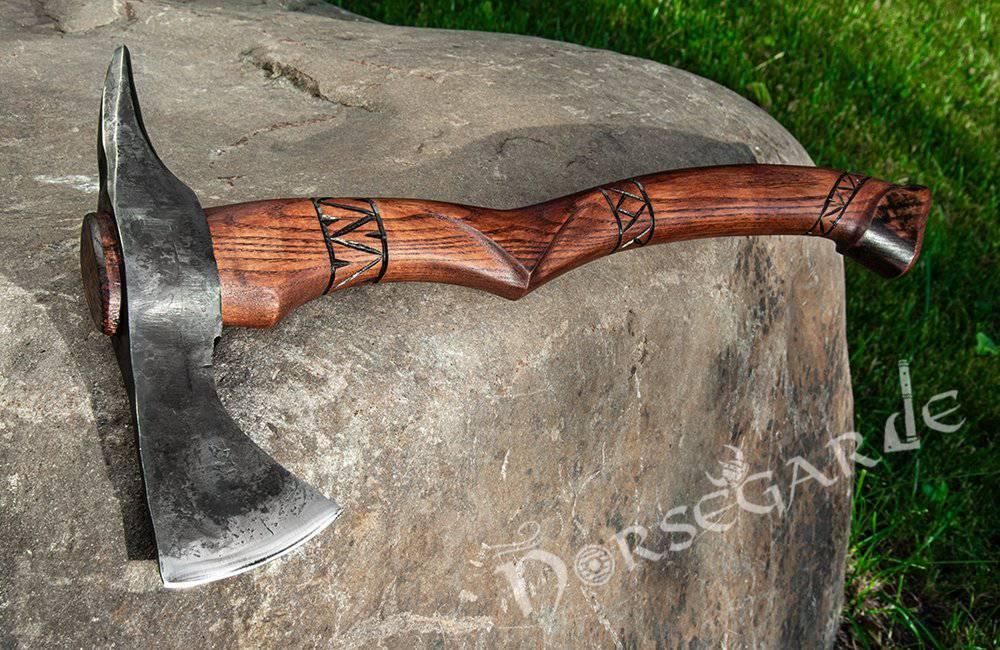 Handforged Throwing Axe 'Hawk' - Norsegarde
