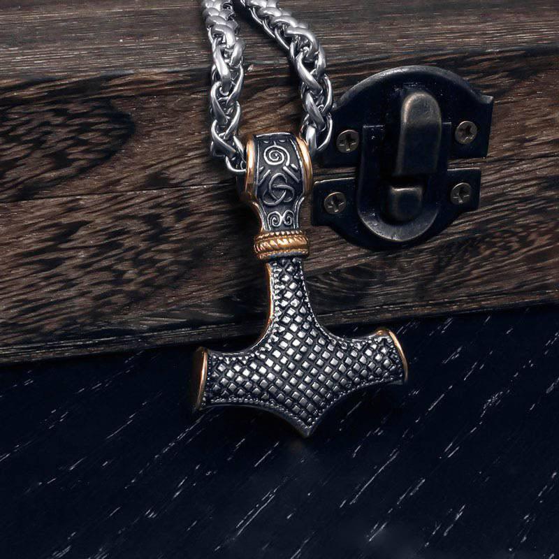 Ornamental Thor's Hoard Mjölnir - Stainless Steel - Norsegarde