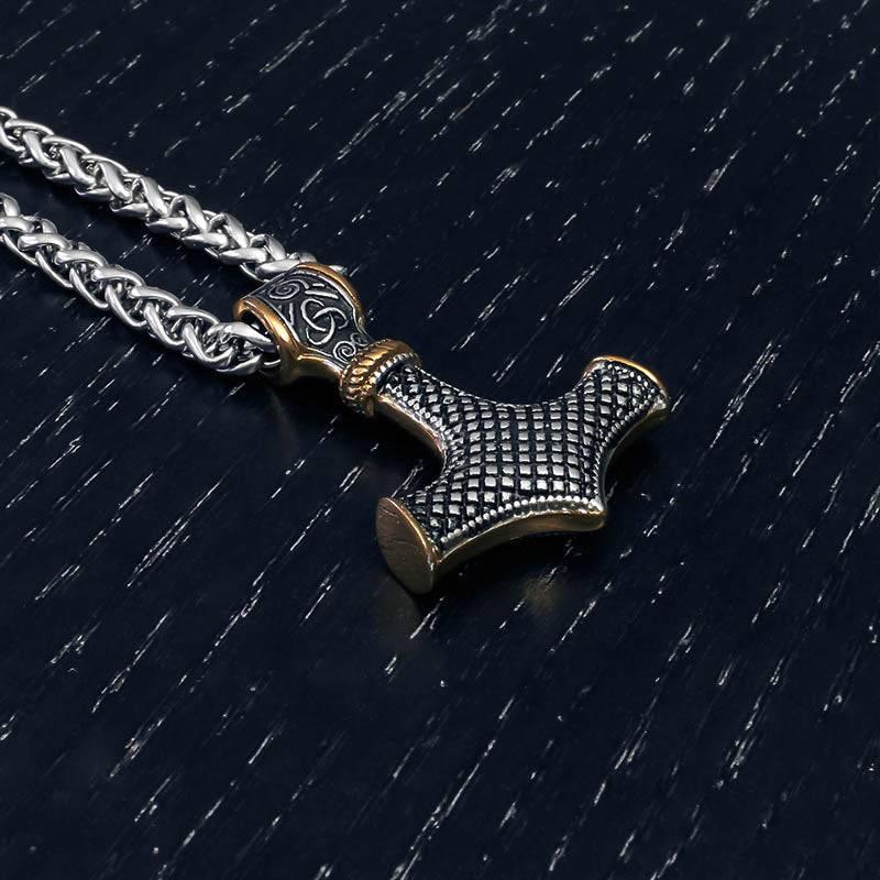 Ornamental Thor's Hoard Mjölnir - Stainless Steel - Norsegarde