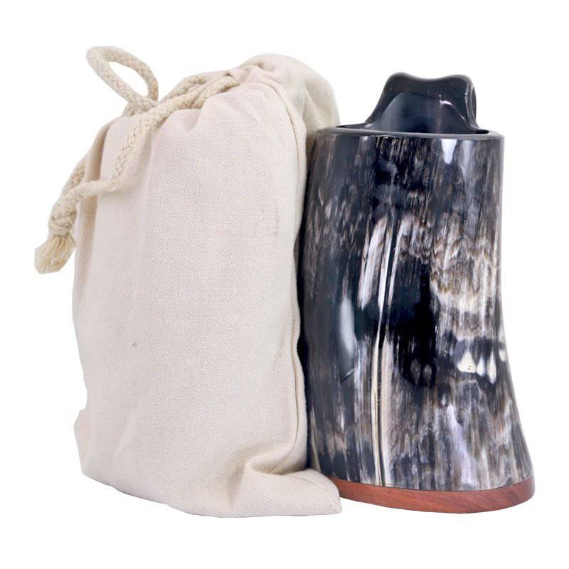 Redwood Base Drinking Horn Mug - Norsegarde
