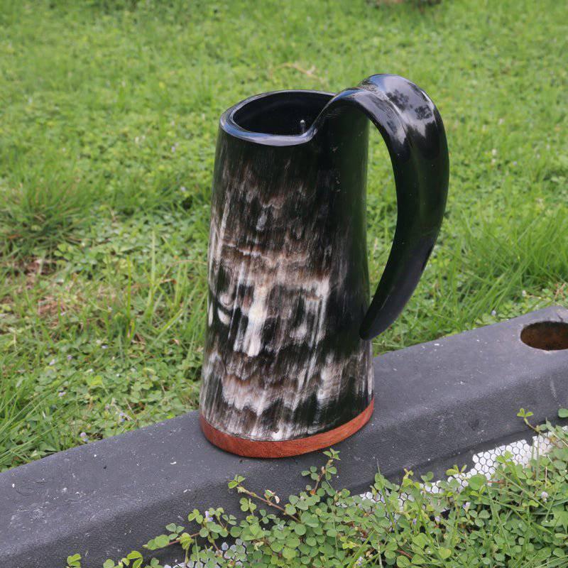 Redwood Base Drinking Horn Mug - Norsegarde