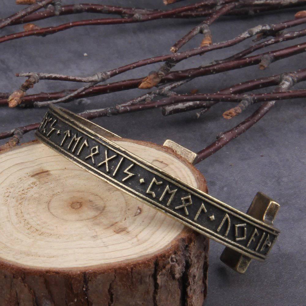 Viking Runic Bangle - Norsegarde