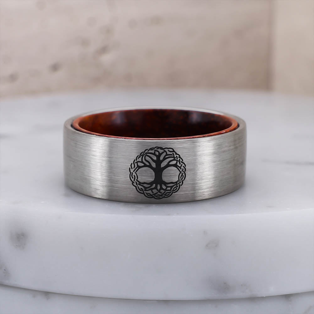 Roots of the Nine Realms Ring - Tungsten Carbide