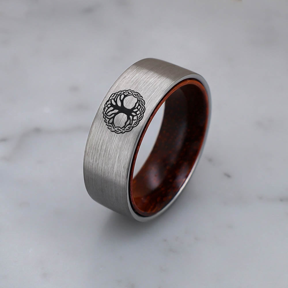 Roots of the Nine Realms Ring - Tungsten Carbide