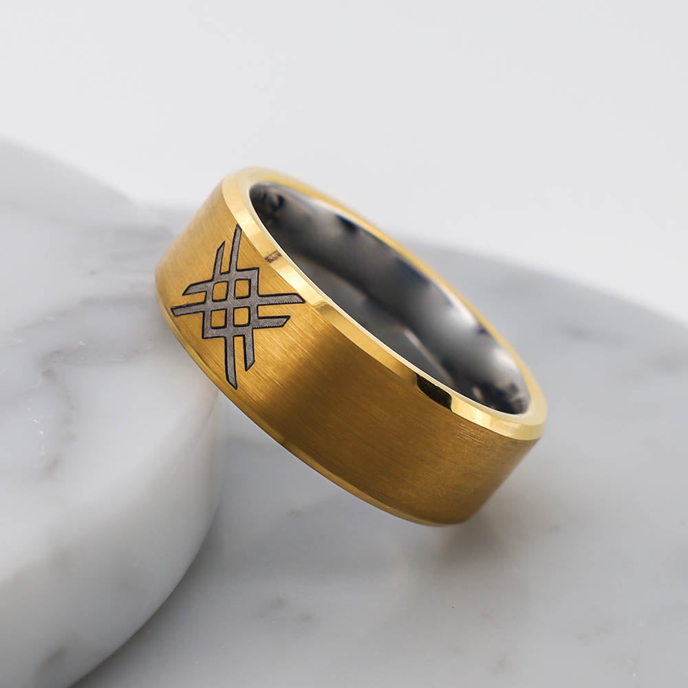 Oathkeeper's Bond Ring - Tungsten Carbide