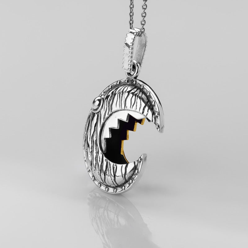 Handcrafted Head of the Scheldt - Sterling Silver