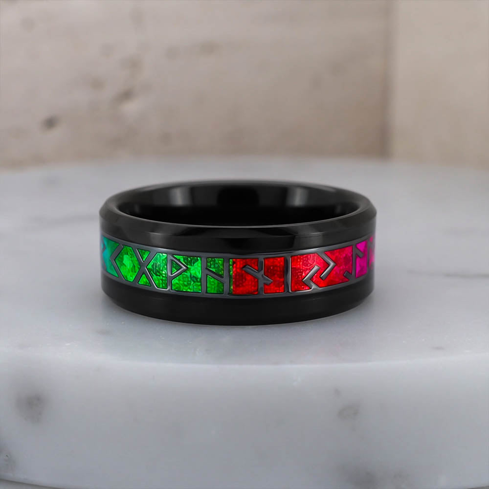 Bifröst Runebridge Ring - Tungsten Carbide